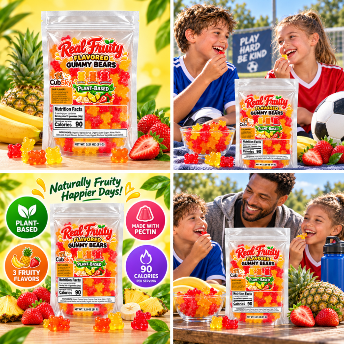 CubSky gummy product collection